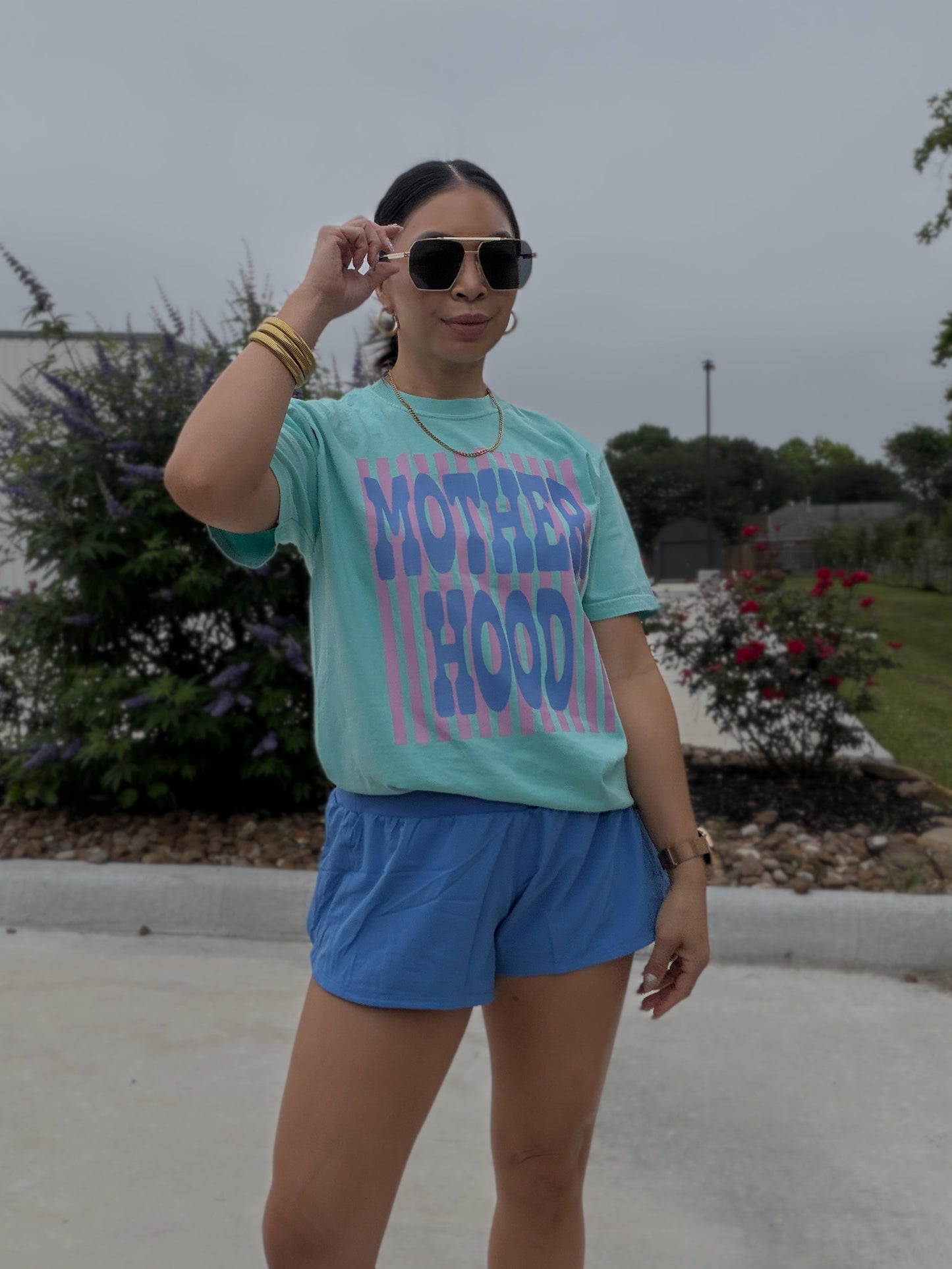 Motherhood Stripe T-Shirt