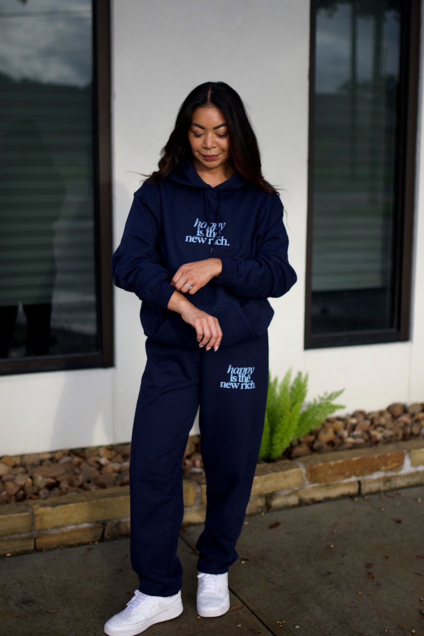 Happy Is The New Rich Sweatpants