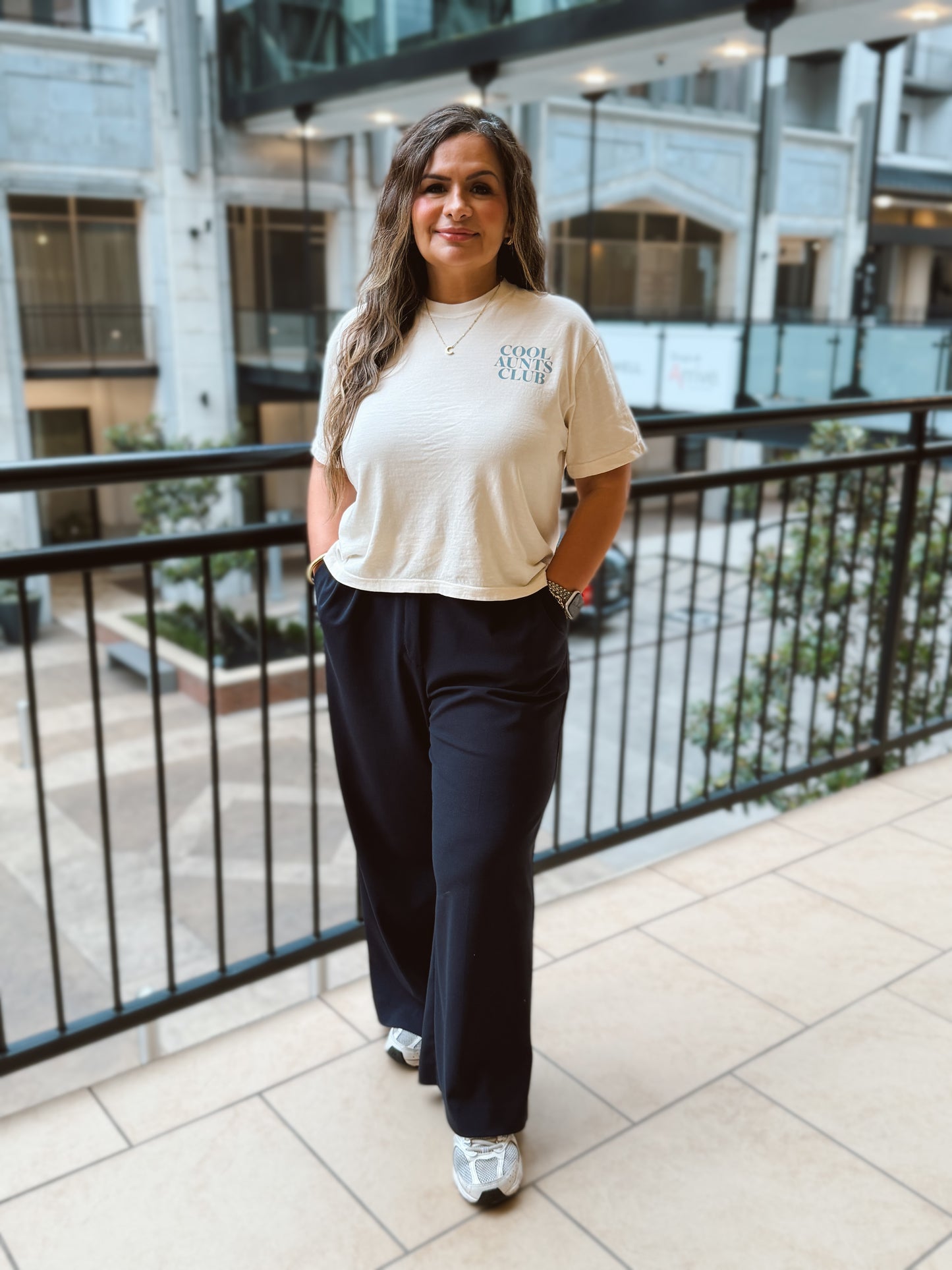 Cool Aunts Club Cropped Tee
