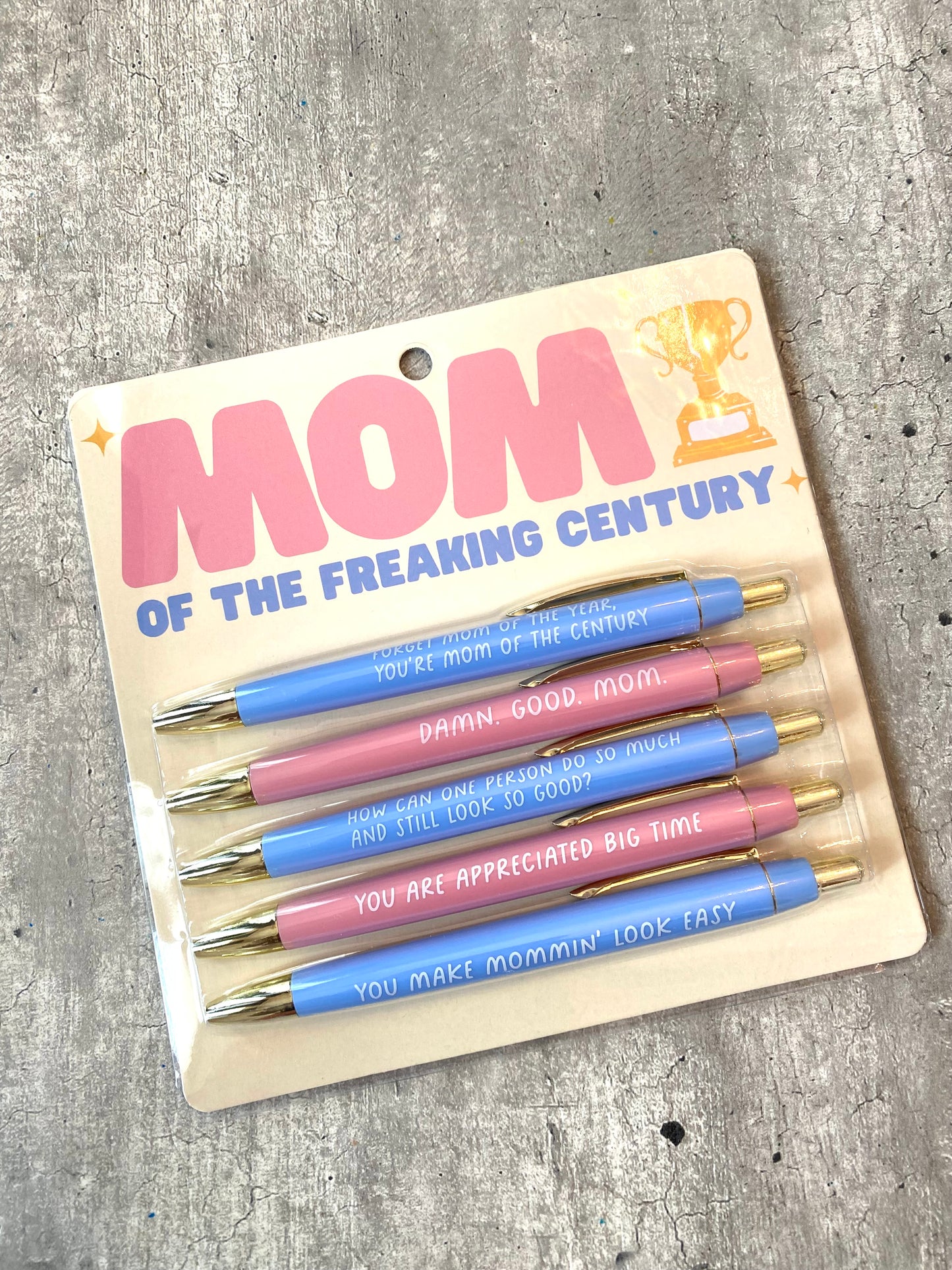 Mom Of The Century Pen Set