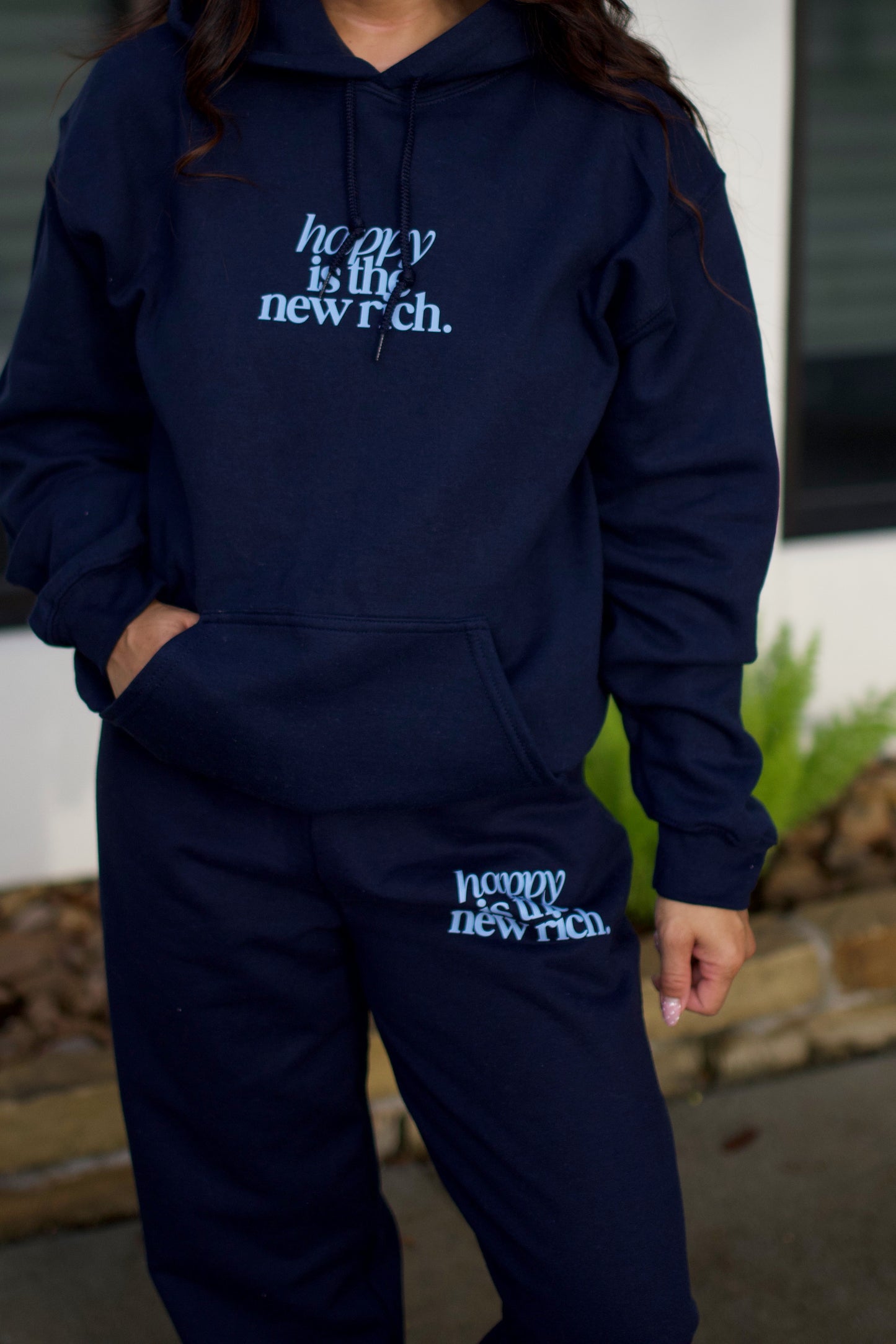 Happy Is The New Rich Sweatpants