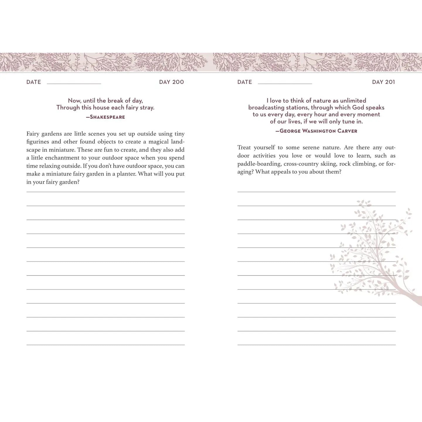 Self Care Journal
