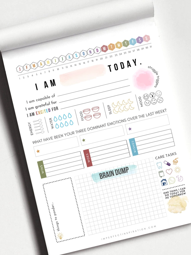 Self Care Daily Planner