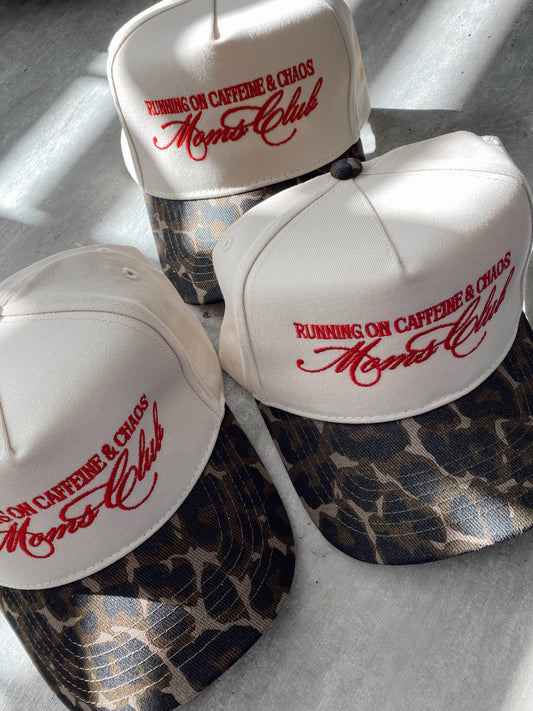 Caffeine & Chaos Moms Club Hat