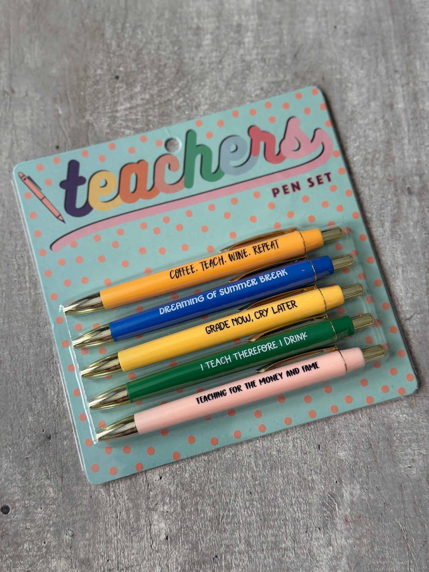 Teacher Pen Set