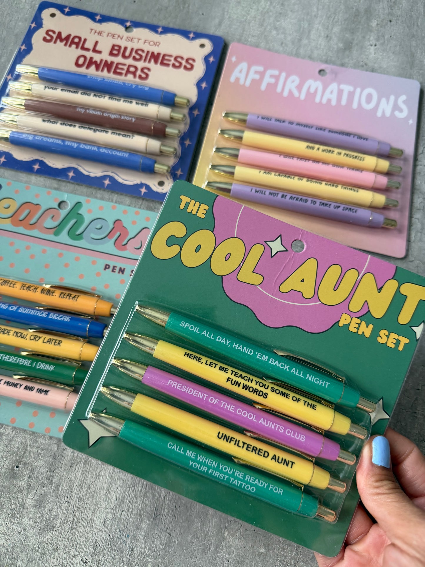Cool Aunts Pen Set