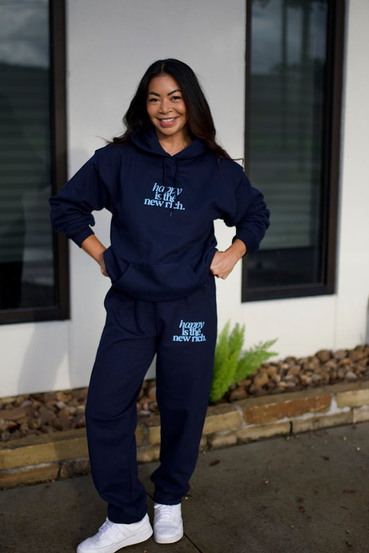 Happy Is The New Rich Sweatpants
