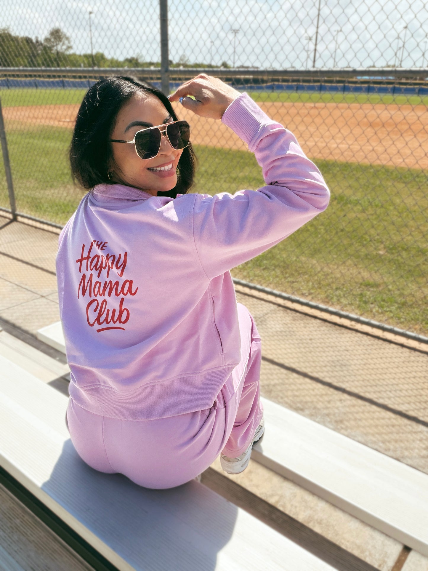 Happy Mama Club Zip Up