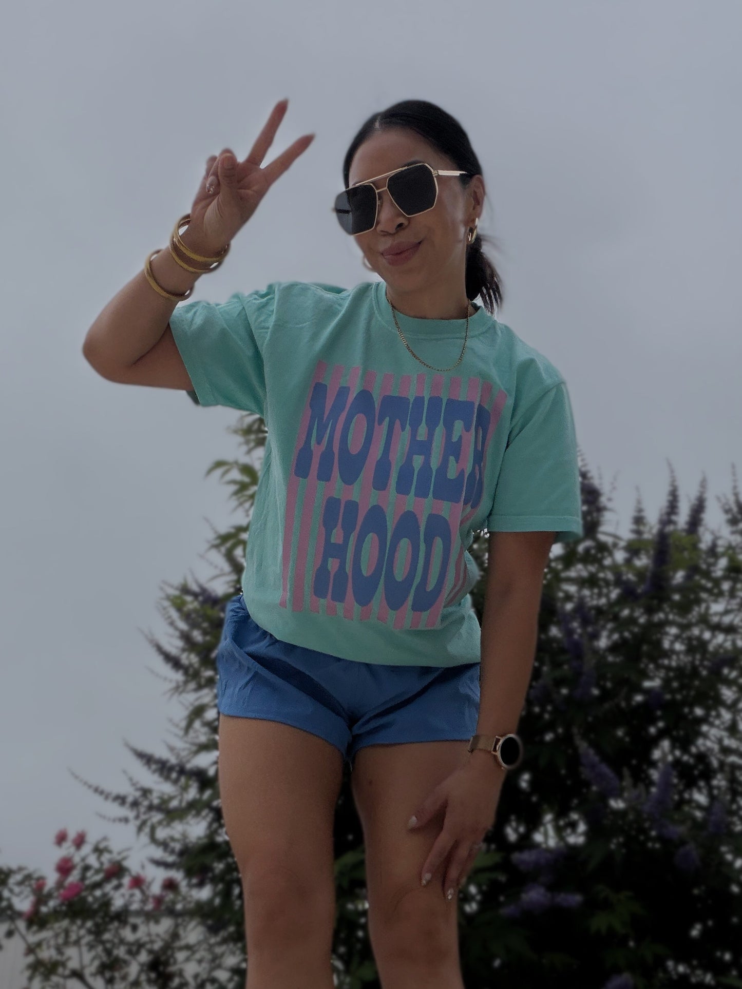 Motherhood Stripe T-Shirt