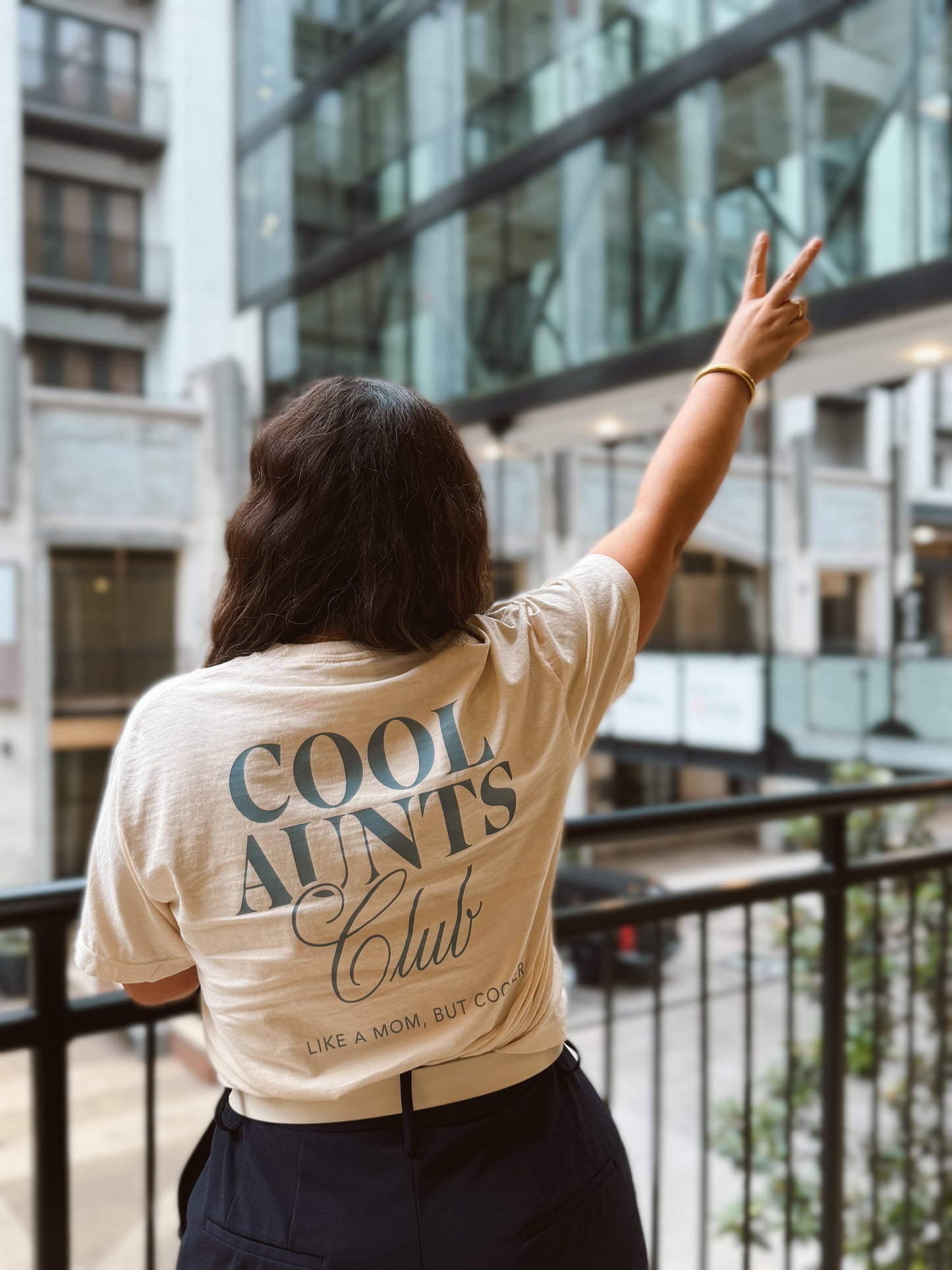Cool Aunts Club Cropped Tee
