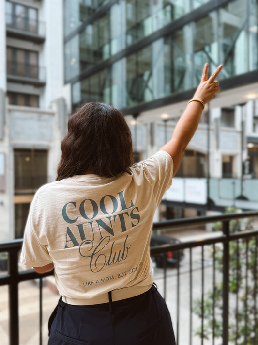 Cool Aunts Club Cropped Tee