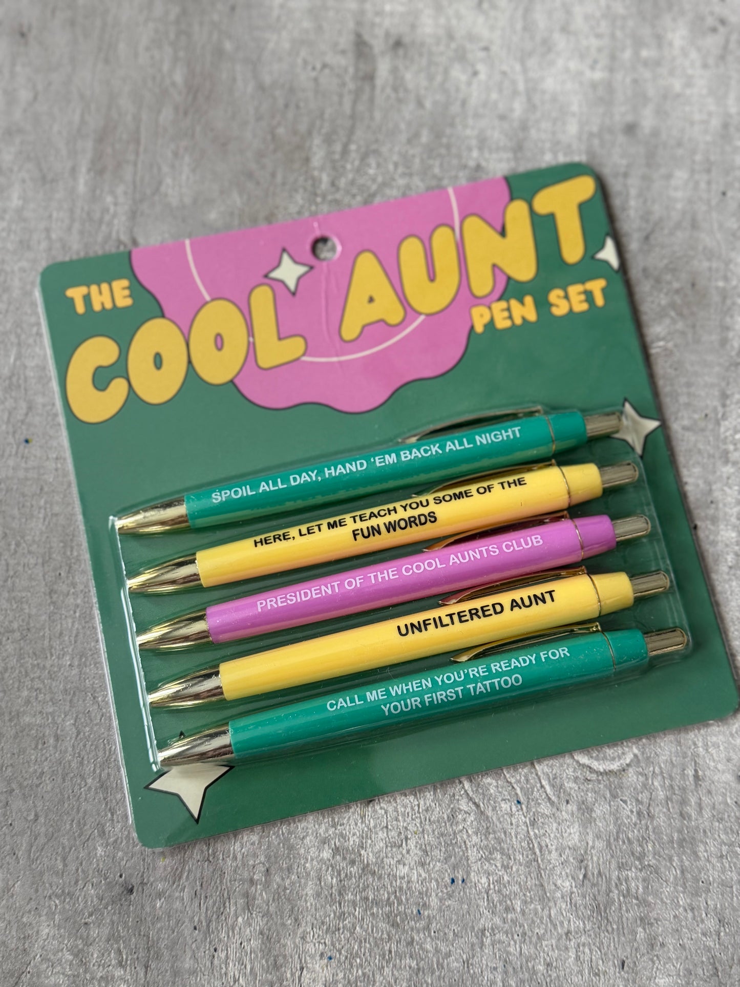 Cool Aunts Pen Set