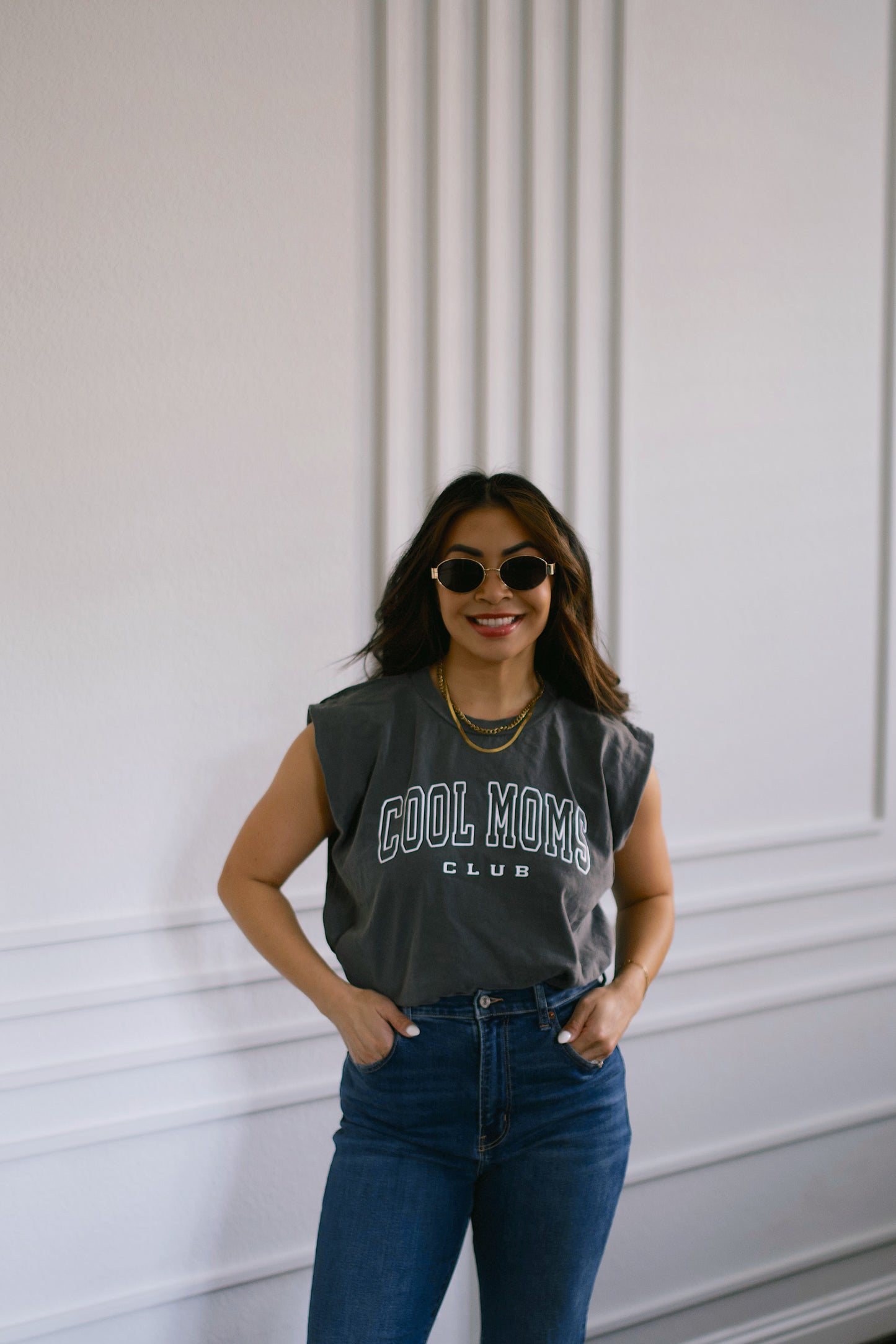 Cool Moms Club Muscle Tee